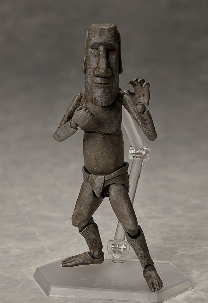 Good Smile figma SP-127 桌上美術館 摩艾石像 可動完成品 [再販],Good Smile,figma,SP-127,桌上美術館,摩艾石像 ,可動完成品,