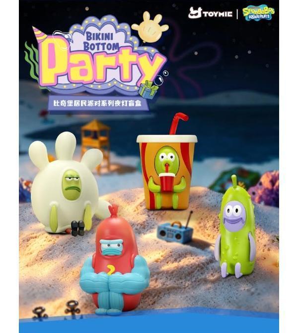 (預購) TOYMIE 盲盒 海綿寶寶 比奇堡居民系列夜燈 一中盒4入販售 20261022 TOYMIE 盲盒 海綿寶寶 比奇堡居民系列夜燈 一中盒4入販售
