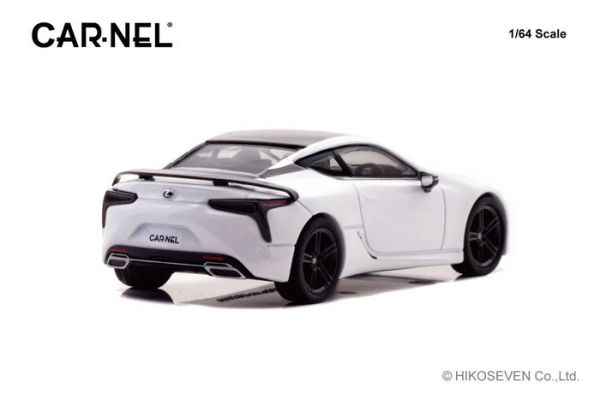 CAR-NEL 1/64 凌志 Lexus LC500 "ANIATION" 2021 White Nova Glass Flake 星亮白 CN640043 CAR-NEL 1/64 凌志 Lexus LC500 "ANIATION" 2021 White Nova Glass Flake 星亮白 CN640043