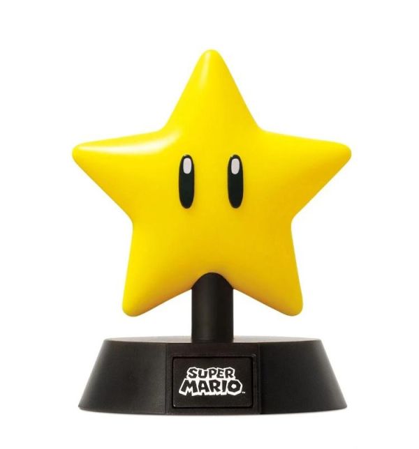(預購) [再販] Nintendo 超級瑪利歐 小夜燈-無敵星星 20260423 [再販] Nintendo 超級瑪利歐 小夜燈-無敵星星