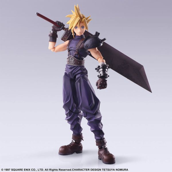 [再販] SQUARE ENIX BringArts FF7 太空戰士7 最終幻想7 克勞德 可動完成品 [再販] SQUARE ENIX BringArts FF7 太空戰士7 最終幻想7 克勞德 可動完成品