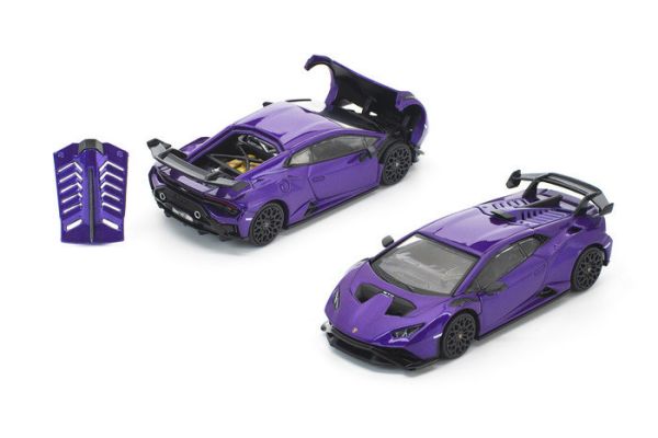 POP RACE 1/64 藍寶堅尼 LAMBORGHINI HURACAN STO VIOLA PASIFAE POP RACE 1/64 藍寶堅尼 LAMBORGHINI HURACAN STO VIOLA PASIFAE