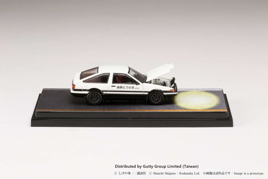 Hobby JAPAN 1/64 豐田 Toyota SPRINTER TRUENO GT APEX (AE86) / 頭文字D場景系列 藤原拓海 VS 須藤京一 伊呂波山道戰 HJ641052DB Hobby JAPAN 1/64 豐田 Toyota SPRINTER TRUENO GT APEX (AE86) / 頭文字D場景系列 藤原拓海 VS 須藤京一 伊呂波山道戰 HJ641052DB