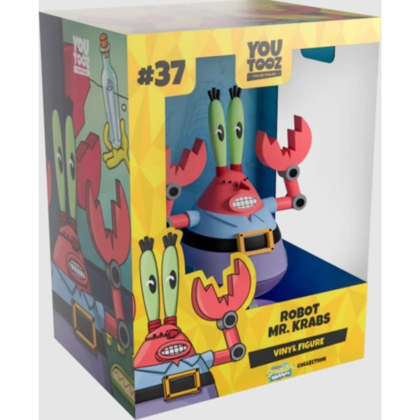 (預購) Youtooz 海綿寶寶 機械蟹老闆 5.1吋 搪膠公仔 20251110 Youtooz 海綿寶寶 機械蟹老闆 5.1吋 搪膠公仔