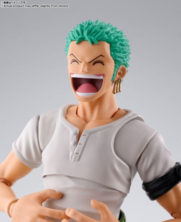 BANDAI S.H.F 航海王 羅羅亞·索隆 -冒險的黎明- 可動完成品 BANDAI S.H.F 航海王 羅羅亞·索隆 -冒險的黎明- 可動完成品