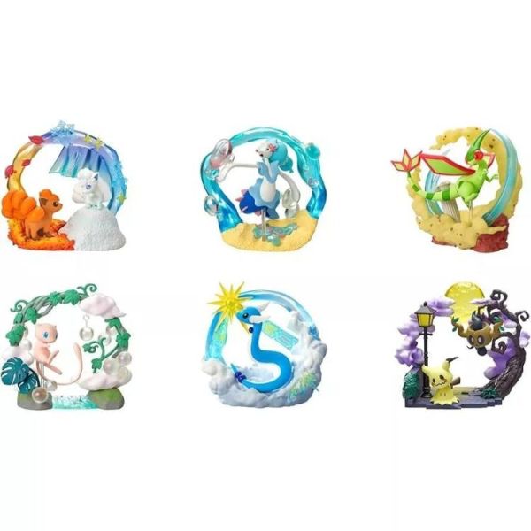 (預購) [再販] Re-MeNT 盒玩 寶可夢 圓環立體模型收藏2 閃耀的瞬間 全6種 一中盒6入販售 20260609 [再販] Re-MeNT 盒玩 寶可夢 圓環立體模型收藏2 閃耀的瞬間 全6種 一中盒6入販售