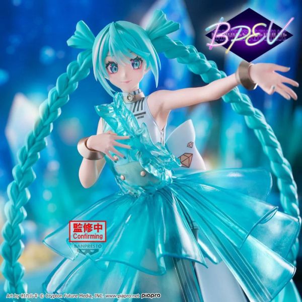 BP景品 初音未來 BP EVOLVE Clearluxe EmeraldGem 公仔 眼鏡牌 BANPRESTO 2511 BP景品 初音未來 BP EVOLVE Clearluxe EmeraldGem 公仔 眼鏡牌 BANPRESTO