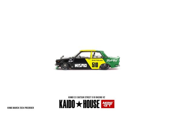 KAIDO HOUSE x MINIGT 1/64 達特桑 Datsun Street 510 Racing V2 KAIDO HOUSE x MINIGT 1/64 達特桑 Datsun Street 510 Racing V2