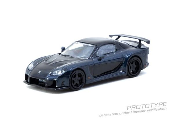 (預購) TARMAC WORKS 1/64 馬自達 Mazda RX-7 VeilSide Fortune7 Dark Blue / Black T64G-075-DB 20260406 TARMAC WORKS 1/64 馬自達 Mazda RX-7 VeilSide Fortune7 Dark Blue / Black T64G-075-DB