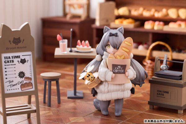 RIBOSE 核糖文化 下午茶貓場景 Meow鎮 麵包店 顧客Meow PVC RIBOSE 核糖文化 下午茶貓場景 Meow鎮 麵包店 顧客Meow PVC