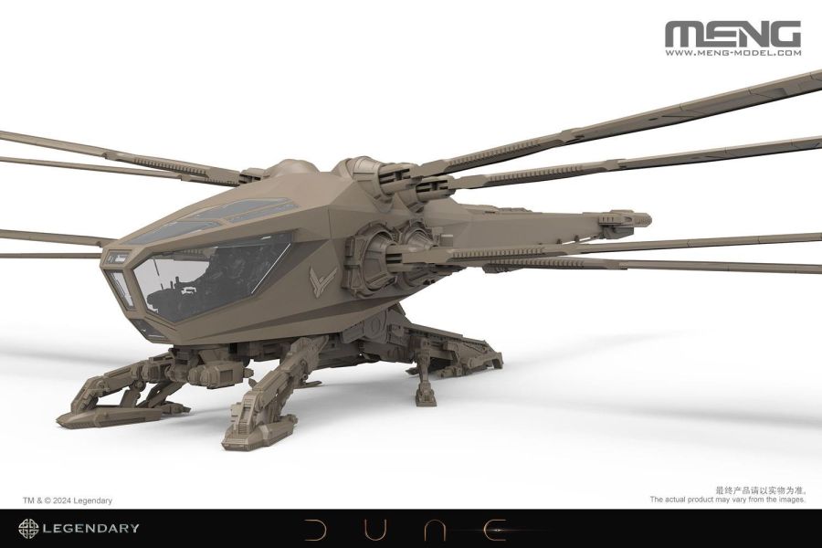 MENG 1/72 沙丘 Dune 亞崔迪家族 皇家撲翼機 DS-007 組裝模型 MENG 1/72 沙丘 Dune 亞崔迪家族 皇家撲翼機 DS-007 組裝模型