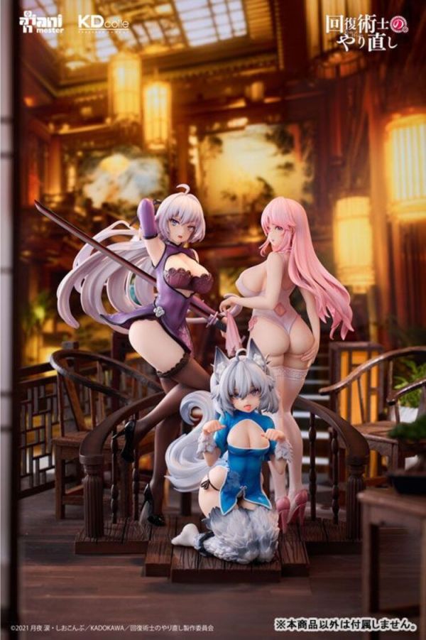 (預購) [套組特典版] 大漫匠Animester 1/7 回復術士的重啟人生 克蕾赫 芙列雅 剎那 PVC完成品 (預購) [套組特典版] 大漫匠Animester 1/7 回復術士的重啟人生 克蕾赫 芙列雅 剎那 PVC完成品