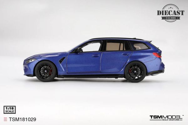 TSM MODEL 1/18 寶馬 BMW M3 Touring M Portimao Blue Metallic TSM181029 TSM MODEL 1/18 寶馬 BMW M3 Touring M Portimao Blue Metallic TSM181029