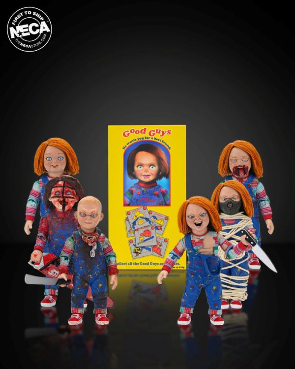 NECA 盒玩 鬼娃恰吉 電視劇 Good Guy 7吋 可動完成品 全6種 一中盒12入販售 NECA 盒玩 鬼娃恰吉 電視劇 Good Guy 7吋 可動完成品 全6種 一中盒12入販售