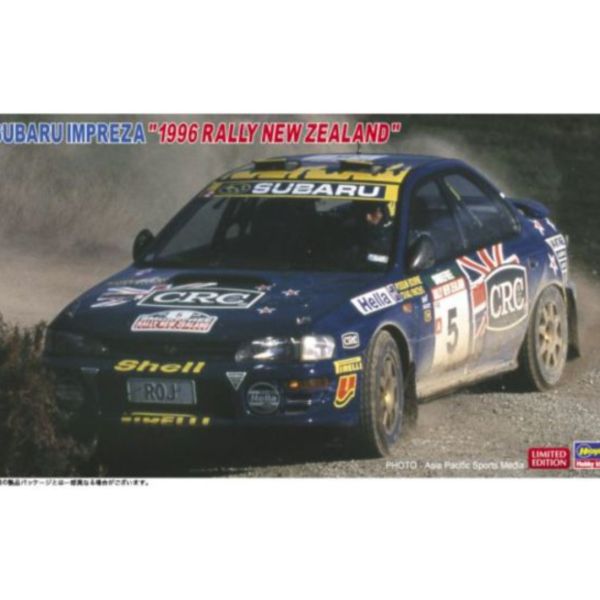 HASEGAWA 長谷川 1/24 速霸陸 硬皮鯊 SUBARU Impreza 1996 紐西蘭拉力賽 組裝模型 HASEGAWA 長谷川 1/24 速霸陸 硬皮鯊 SUBARU Impreza 1996 紐西蘭拉力賽 組裝模型