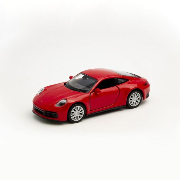 (預購) WELLY 4.75吋 保時捷 Porsche 911 Carrera 4S 經典跑車模型 43781CW(紅色) 20260915 WELLY 4.75吋 保時捷 Porsche 911 Carrera 4S 經典跑車模型 43781CW(紅色)