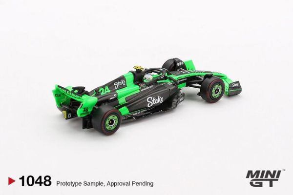 MINIGT 1/64 薩伯車隊 Kick Sauber C44 #24 Guanyu Zhou 2024 F1 2024 Chinese GP MGT01048-L MINIGT 1/64 薩伯車隊 Kick Sauber C44 #24 Guanyu Zhou 2024 F1 2024 Chinese GP MGT01048-L