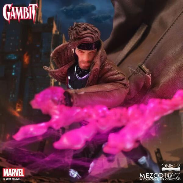 (預購) MEZCO TOYZ One:12 Collective 金牌手 Gambit 約17cm 可動完成品 20260120 MEZCO TOYZ One:12 Collective 金牌手 Gambit 約17cm 可動完成品