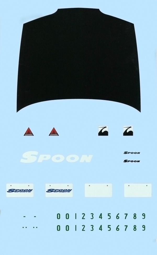 1/24 Spoon Integra TypeR DC2 付 GT-W 大尾翼 FUJIMI ID333 富士美 組裝模型 FUJIMI,1/24,RS,BMW,325i,VW,GOLF,GTI,三菱,STARION,1985,SUBARU,IMPREZA,WRX,HONDA,CR-Z