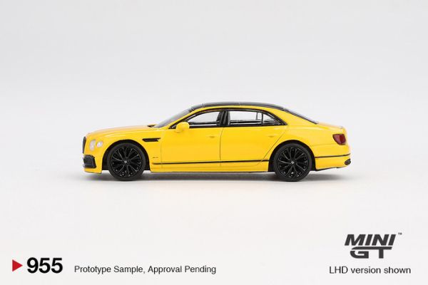 MINIGT 1/64 賓利 Bentley Flying Spur Monaco Yellow MGT00955-L MINIGT 1/64 賓利 Bentley Flying Spur Monaco Yellow MGT00955-L