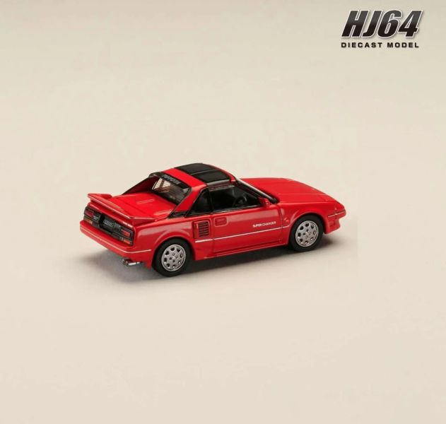 Hobby JAPAN 1/64 豐田 Toyota MR2 1600G-LIMITED SUPER CHARGER 1988 T型天窗 超級紅II Hobby JAPAN 1/64 豐田 Toyota MR2 1600G-LIMITED SUPER CHARGER 1988 T型天窗 超級紅II