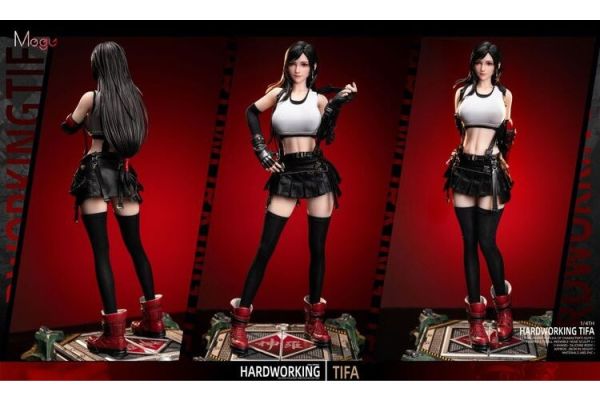 (預購) Mogu 1/4 最終幻想 蒂法 包膠人偶 可動完成品 20260303 Mogu 1/4 最終幻想 蒂法 包膠人偶 可動完成品