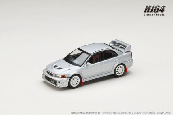 Hobby JAPAN 1/64 三菱 MITSUBISHI LANCER GSR EVOLUTION 6 (T.M.E) (CP9A) 2000 with Mud flap 衛星銀 HJ642033BS Hobby JAPAN 1/64 三菱 MITSUBISHI LANCER GSR EVOLUTION 6 (T.M.E) (CP9A) 2000 with Mud flap 衛星銀 HJ642033BS