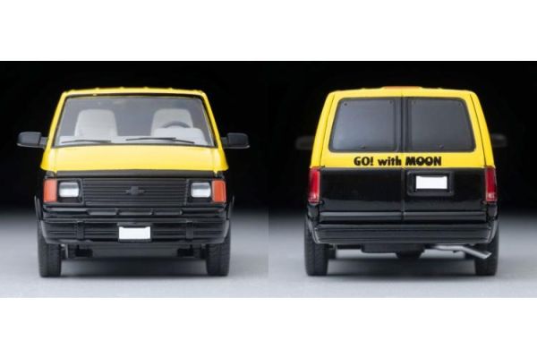 (預購) TOMYTEC 1/64 LV-N344b 雪佛蘭 Chevrolet Astro Van MOONEYES (黃/黑) 20260726 TOMYTEC 1/64 LV-N344b 雪佛蘭 Chevrolet Astro Van MOONEYES (黃/黑)