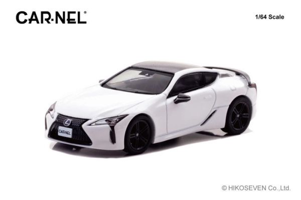 CAR-NEL 1/64 凌志 Lexus LC500 "ANIATION" 2021 White Nova Glass Flake 星亮白 CN640043 CAR-NEL 1/64 凌志 Lexus LC500 "ANIATION" 2021 White Nova Glass Flake 星亮白 CN640043