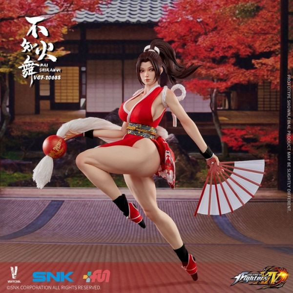 VERYCOOL 1/6 SNK正版授權 拳皇XIV 不知火舞 直劉海版 可動完成品 VCF-2068S VERYCOOL 1/6 SNK正版授權 拳皇XIV 不知火舞 直劉海版 可動完成品 VCF-2068S