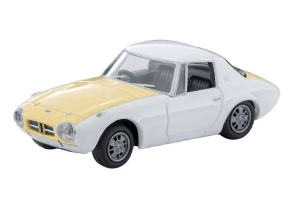 (預購) TOMYTEC 1/64 LV-215b 1965 豐田 Toyota Sports 800 Custom Color (White/Yellow) 20260625 TOMYTEC 1/64 LV-215b 1965 豐田 Toyota Sports 800 Custom Color (White/Yellow)