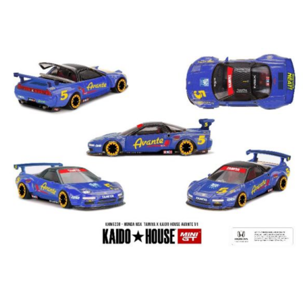 (預購) KaidoHouse x MINIGT 1/64 本田 Honda NSX  田宮TAMIYA x KAIDO HOUSE "AVANTE" V1 KHMG238 20251023 (預購) KaidoHouse x MINIGT 1/64 本田 Honda NSX  田宮TAMIYA x KAIDO HOUSE "AVANTE" V1 KHMG238 20251023