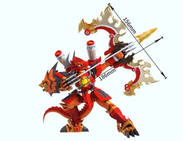 (預購) 潮魔師模型 鬥龍戰士 終極鬥龍王S 達力古 21cm 可動完成品 20260205 潮魔師模型 鬥龍戰士 終極鬥龍王S 達力古 21cm 可動完成品