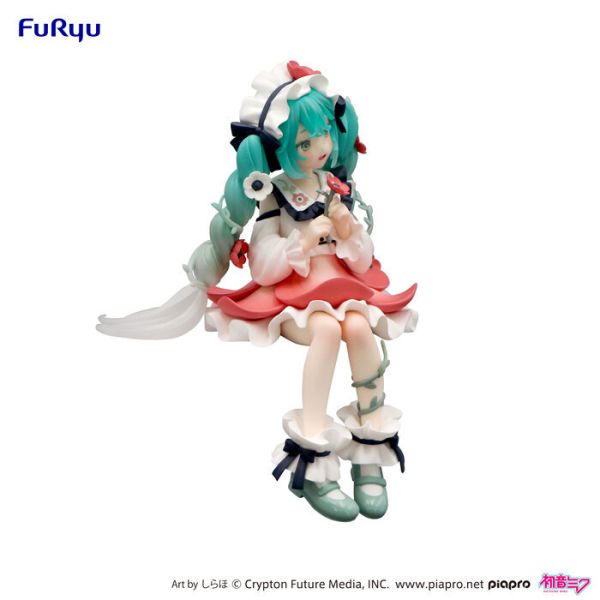 Furyu 景品 初音未來 泡麵蓋公仔 銀蓮花精靈Ver. 2507 Furyu 景品 初音未來 泡麵蓋公仔 銀蓮花精靈Ver.