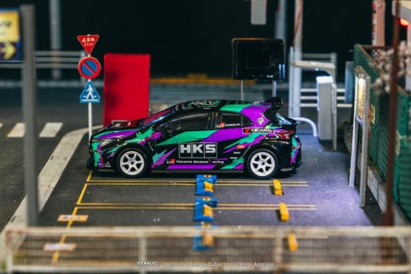 TARMAC WORKS 1/64 豐田 HKS Toyota GR Corolla T64G-066-HKS TARMAC WORKS 1/64 豐田 HKS Toyota GR Corolla T64G-066-HKS