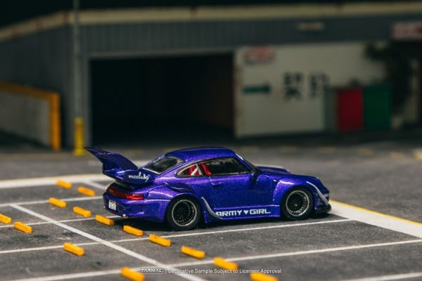(預購) TARMAC WORKS 1/64 保時捷 RWB 993 ARMY GIRL T64-TL017-AG (預購) TARMAC WORKS 1/64 保時捷 RWB 993 ARMY GIRL T64-TL017-AG