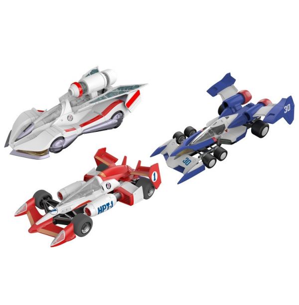 (預購) [改版再販] [特典版] MegaHouse V.A. KIT 閃電霹靂車 超級阿斯拉01 Circuit模式/拯夜號005/伊修薩克 3入套組 (預購) [改版再販] [特典版] MegaHouse V.A. KIT 閃電霹靂車 超級阿斯拉01 Circuit模式/拯夜號005/伊修薩克 3入套組