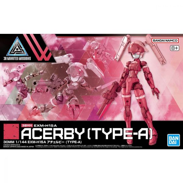 BANDAI 1/144 30MM EXM-H15A 艾絲比 TYPE-A 組裝模型 BANDAI 1/144 30MM EXM-H15A 艾絲比 TYPE-A 組裝模型