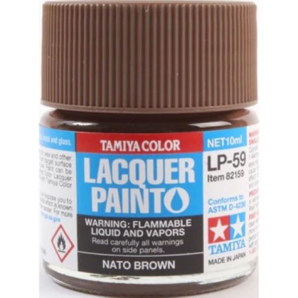 TAMIYA 田宮模型 硝基漆 LP-059 北約棕色 TAMIYA,田宮模型,硝基漆,LP-059,北約棕色