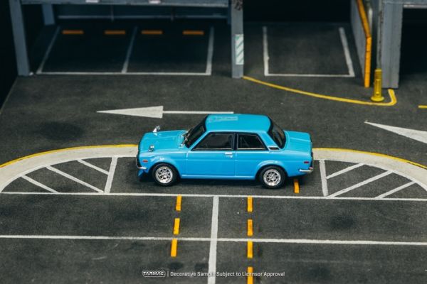TARMAC WORKS 1/64 達特桑 Datsun 510 Light Blue T64R-052-LB TARMAC WORKS 1/64 達特桑 Datsun 510 Light Blue T64R-052-LB