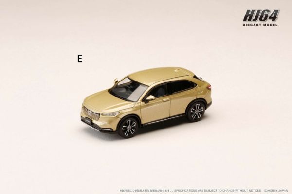 Hobby JAPAN 1/64 本田 Honda VEZEL e: HEV Z / HR-V Sand Khaki Pearl 珍珠金 HJ641071AK Hobby JAPAN 1/64 本田 Honda VEZEL e: HEV Z / HR-V Sand Khaki Pearl 珍珠金 HJ641071AK