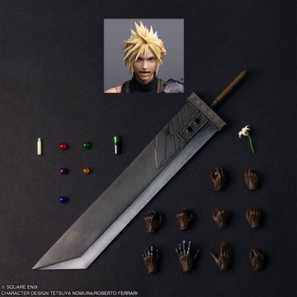 (預購) SQUARE ENIX 最終幻想 VII 重生 PLAY ARTS真 克勞德·史特萊夫 可動完成品 (預購) SQUARE ENIX 最終幻想 VII 重生 PLAY ARTS真 克勞德·史特萊夫 可動完成品