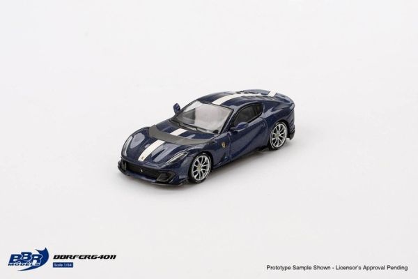 BBR 1/64 法拉利 Ferrari 812 Competitizone Blu Tour De France BBRFER64011 BBR 1/64 法拉利 Ferrari 812 Competitizone Blu Tour De France BBRFER64011