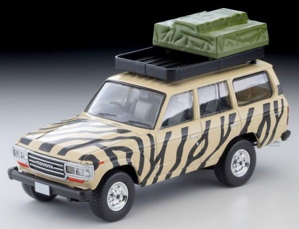 (預購) Tomytec 1/64 KAIYODO x TLV Diocolle 64 # Car Snap 31a Safari 3 w/ Toyota LACD CRUISER 60 20260301 Tomytec 1/64 KAIYODO x TLV Diocolle 64 # Car Snap 31a Safari 3 w/ Toyota LACD CRUISER 60
