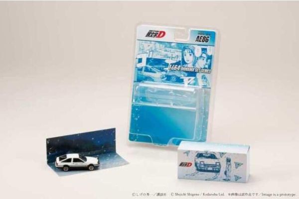 (預購) Hobby Japan 1/64 JDM64 豐田 Toyota SPRINTER TRUENO (AE86)/ INITIAL D HJDMD001F 拓海和夏樹場合 附雪景場景版 20260126 Hobby Japan 1/64 JDM64 豐田 Toyota SPRINTER TRUENO (AE86)/ INITIAL D HJDMD001F 拓海和夏樹場合 附雪景場景版