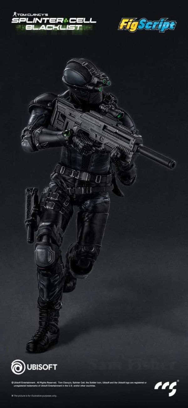 (預購) CCSTOYS 縱橫諜海 山姆·費雪 可動完成品 20260531 CCSTOYS 縱橫諜海 山姆·費雪 可動完成品
