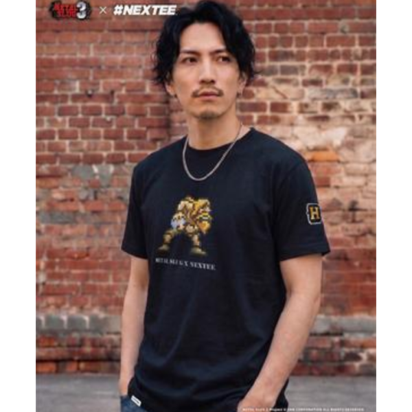 NEXTee 合金彈頭MetalSlug Hadouken 短袖T恤 黑&白 分別販售 NEXTee 合金彈頭MetalSlug Hadouken 短袖T恤 黑&白 分別販售