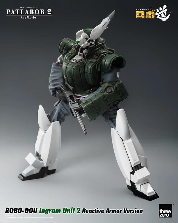 threezero 機動警察劇場版Ⅱ ROBO-DOU 英格倫2號機反應裝甲 可動完成品 threezero 機動警察劇場版Ⅱ ROBO-DOU 英格倫2號機反應裝甲 可動完成品