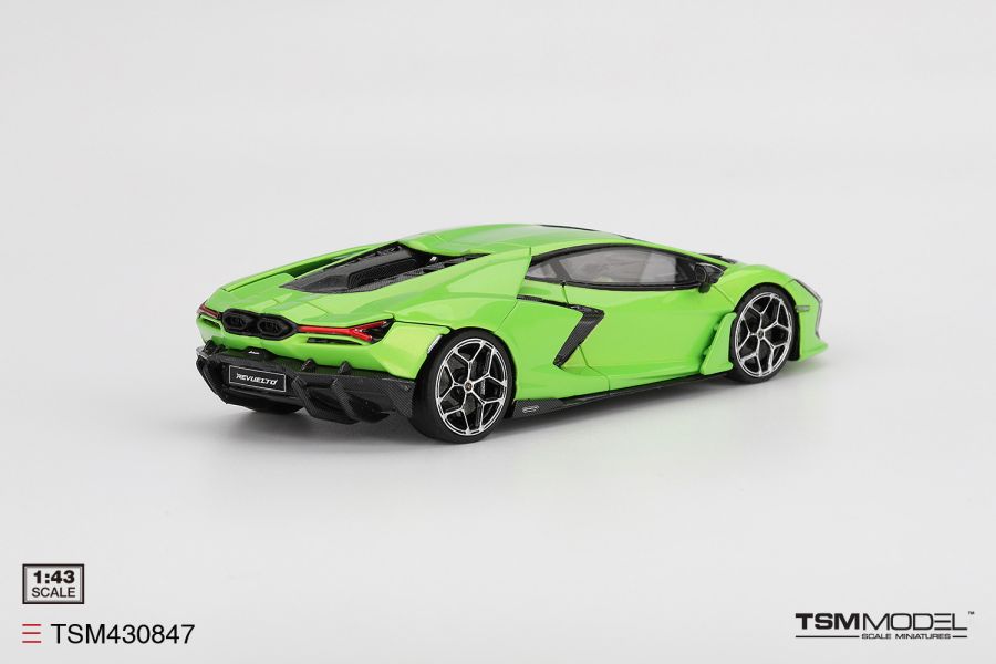 TSM MODEL 1/43 藍寶堅尼 Lamborghini Revuelto Verde Selvans TSM430847 TSM MODEL 1/43 藍寶堅尼 Lamborghini Revuelto Verde Selvans TSM430847