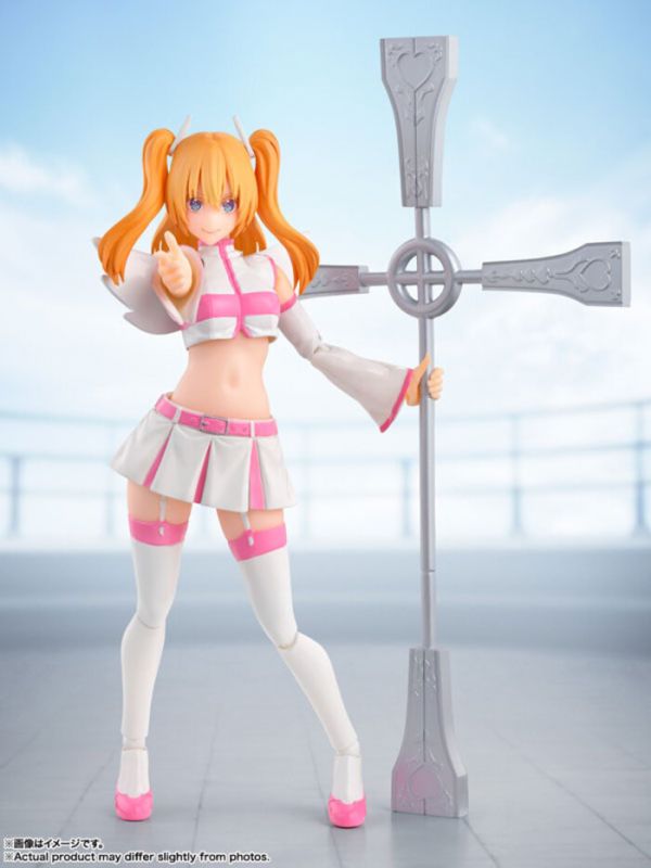 BANDAI S.H.Figuarts SHF 2.5次元的誘惑 莉莉艾露 天使空挺隊 理理沙 可動完成品 BANDAI S.H.Figuarts SHF 2.5次元的誘惑 莉莉艾露 天使空挺隊 理理沙 可動完成品